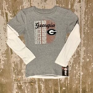 NWT University of Georgia Bulldogs Girl's shirt L(14)